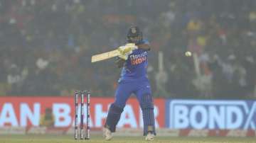 Shardul Thakur during series decider in Cuttack