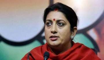Is it my fault that I'm a woman MP of BJP and spoke in House: Irani on Cong MPs charging towards her