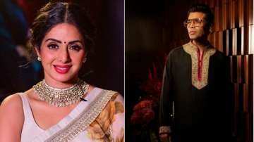 Karan Johar says Sridevi played a huge role in his obsession with Hindi cinema 