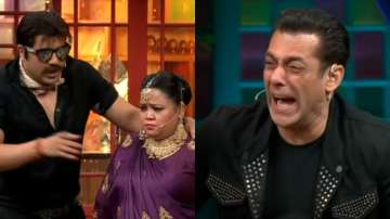 Krushna Abhishek calls Bharti Singh 'ubli hui Madhuri' and leaves Salman Khan ROFL on The Kapil Shar