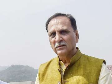 A file photo of Gujarat CM Vijay Rupani