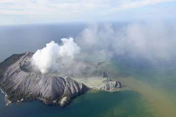 New Zealand volcanic eruption