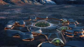Interstellar Lab futuristic village in California