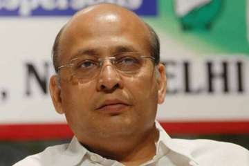 A file photo of senior Congress spokesperson Abhishek Manu Singhvi