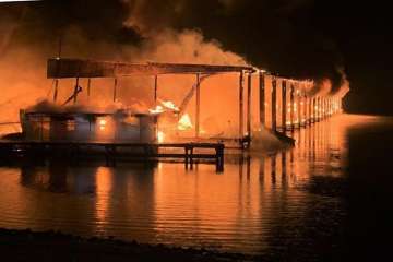 Alabama fire destroys 35 boats, leaves several dead