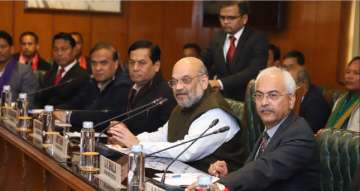 Union Home Minister Amit Shah presides over signing of the historic comprehensive Bodo Settlement Agreement on Monday