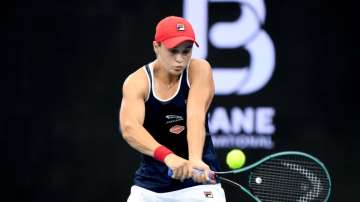 Ashleigh Barty in action