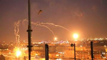 Baghdad green zone rocket attack