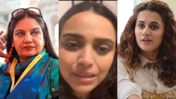 Swara Bhaskar, Shabana Azmi, Taapsee Pannu and other celebs condemn violence at JNU