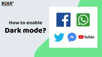 dark mode, How to enable dark mode, WhatsApp, Instagram, Twitter, YouTube, dark mode feature,