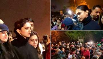 Deepika Padukone joins protest against JNU violence at Sabarmati hostel