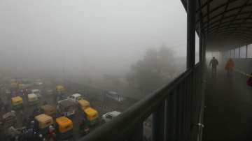 Delhi dense fog