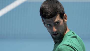 Defending Aus Open champion Novak Djokovic
