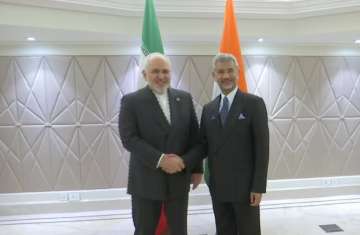 External Affairs Minister Jaishankar holds talks with his Iranian counterpart Javad Zarif