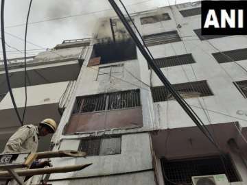 Fire breaks out at shoe factory in Lawrence Road, 26 fire tenders on spot