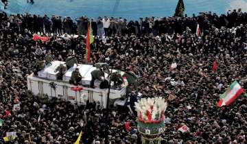 50 killed in stampede in Iranian general Qasem Soleimani's funeral
