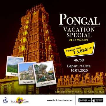 IRCTC's Pongal Vacation Special has 6 destinations covered under ₹ 5,000: Complete package details