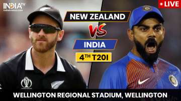 Live Streaming Cricket, India vs New Zealand, 4th T20I, Today Cricket Match Live Wellington Regional