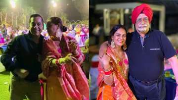 Mona Singh celebrates first Lohri after wedding with husband Shyam