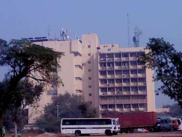 A file photo of MTNL's Nehru Place exchange
