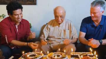 Sachin Tendulkar, Steve Waugh celebrate 100th birthday of India's oldest living first-class crickete