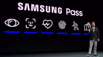 Samsung, Apple, Apple Face ID icon, Samsung Pass, CES 2020