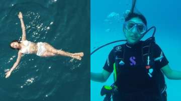 Sara Ali Khan is having the best time free-floating and deep-sea diving in Maldives. Watch video