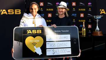 Serena Williams donates Auckland Classic prize money to bushfire relief