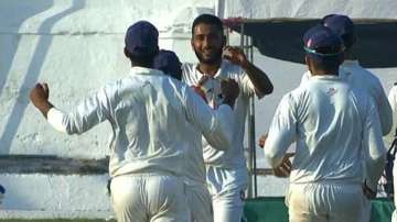 An all-round bowling show saw Bengal getting a slight edge over Delhi 