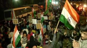 Shaheen Bagh Protest: People take out massive anti-CAA candle light march from Jamia university gate