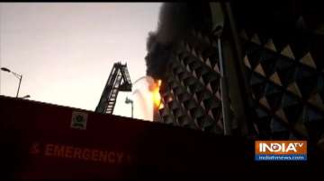 Surat, raghuvir market, textile market, fire 