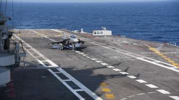 Naval version of Tejas lands on aircraft carrier in major milestone