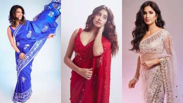 Umang 2020: Priyanka Chopra, Janhvi Kapoor or Katrina Kaif, whose traditional avatar do you like the most?