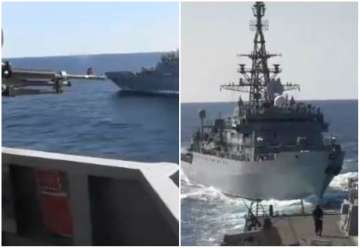 Arabian sea, Russian US warships, Russian US warships collision, warships collision, US Navy, Russia
