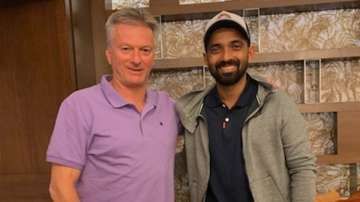 Steve Waugh and Ajinkya Rahane