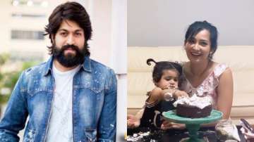 Yash gets surprise birthday cake from wife Radhika Pandit and daughter Ayra