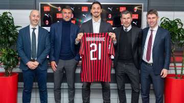 Zlatan Ibrahimovic lands in AC Milan for second spell
