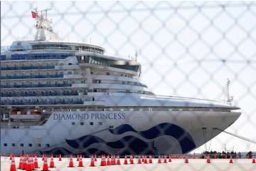 Americans from quarantined cruise ship in Japan flown home