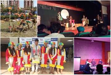 Around 500 students across India highlight social issues through art in 35th AIU National Festival