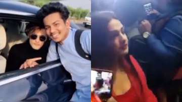  Bigg Boss 13 fame Asim Riaz gets chased by fans, lady love Himanshi Khurana mobbed