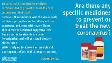Coronavirus Outbreak: What is the cure? WHO answers FAQ