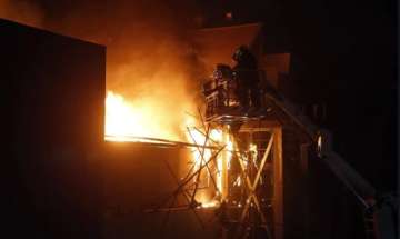 Paper glass worth Rs 50 lakh destroyed in UP factory fire