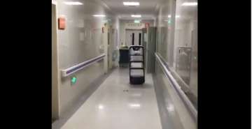 Watch: Video captures robot serving and attending to coronavirus patients in China hospital