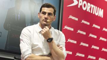 Spain's World Cup-winning captain and goalkeeper Iker Casillas 