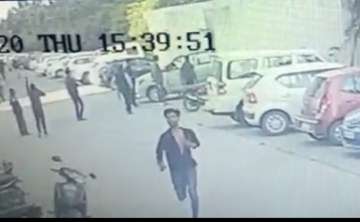 Lucknow B-Tech student murder CCTV video