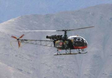  Indian Army, Cheetah helicopter crashes in Jammu