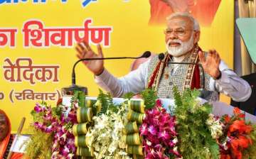 Modi in Varanasi: PM launches, lays foundation of 50 projects worth Rs.1,254 crore