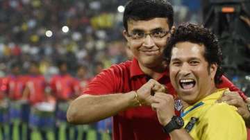 Sourav Ganguly and Sachin Tendulkar