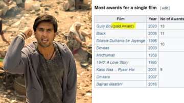 Gully Boy, Filmfare Awards, ranveer singh