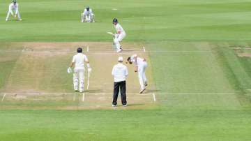 Will Young of New Zealand A looks to bat during Day 2 of the Test Series between New Zealand A and India A at Hagley Oval on January 31, 2020 in Christchurch, New Zealand